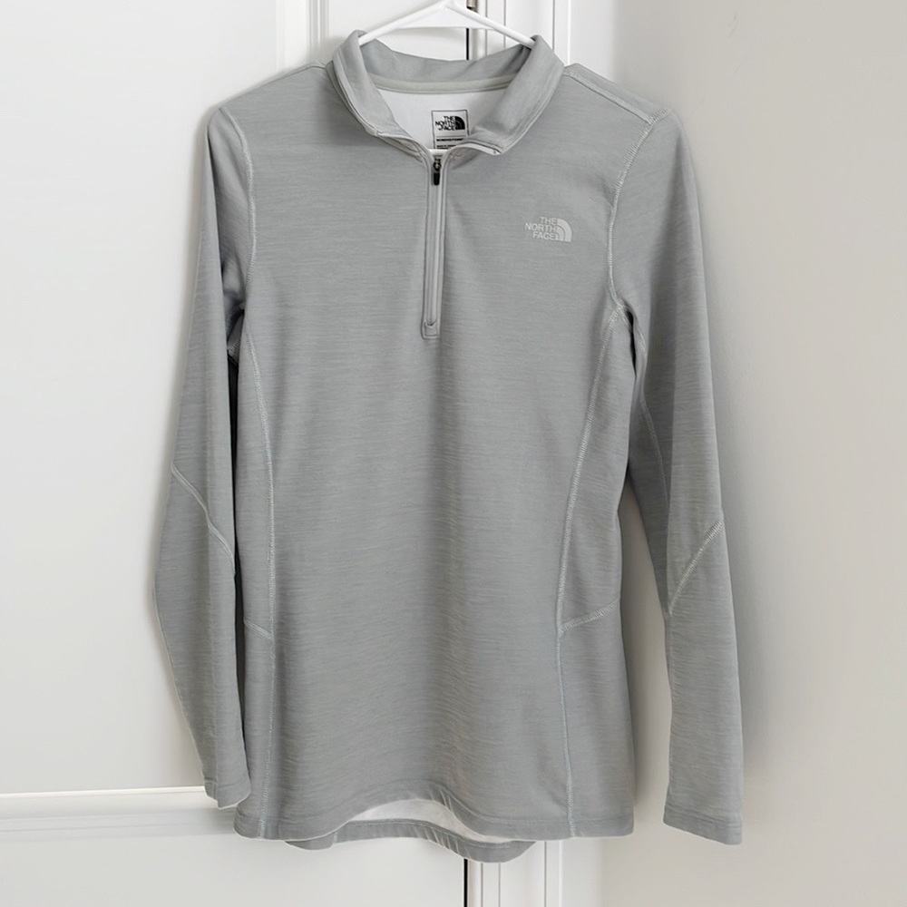 The North Face Flash Dry Glacier Quarter Zip Top Base Layer Size M